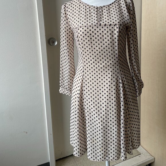 J.Crew Dress with Embroidered Polka Dots / Robe à pois brodés marque J.Crew - Picture 1 of 5